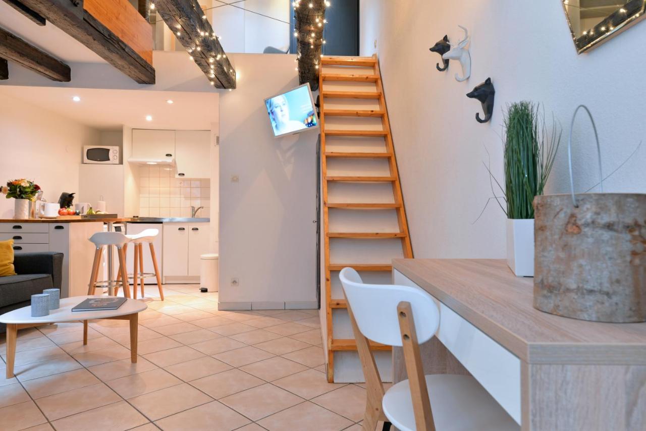 Appartement La Terrasse Sur Cour Colmar Exteriér fotografie